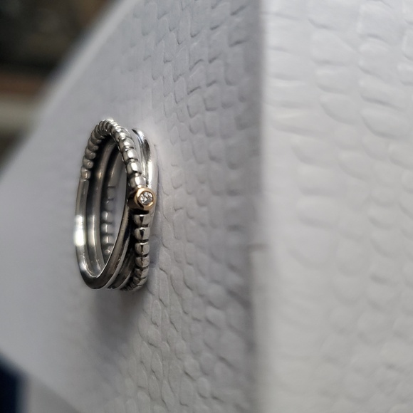 Pandora rising star diamond ring 52 - Picture 2 of 4